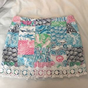 EUC Lilly Pulitzer Skort Size 6